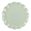 Talerz obiadowy Iris 25,5cm zielony jasny