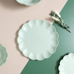 Talerz obiadowy Iris 25,5cm zielony jasny