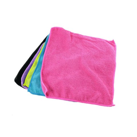 Zestaw 5 ścierek z mikrofibry 30x28cm kolorowe