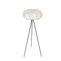 CAFEE' lampa pod³ogowa czarny 1x40W E27 aba¿ur 52/23 latte