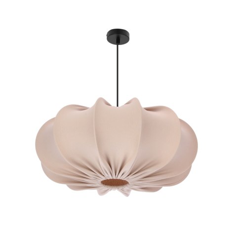 CAFEE' lampa wisz¹ca 52cm czarny 1x40W E27 aba¿ur frappe