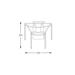 KINKIET AMEDEO CHROM/CHROME 17106/2W-CHR