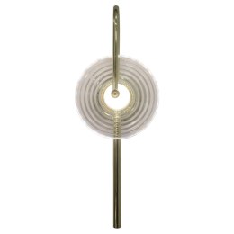 Kinkiet Plato transparentny LED CCT