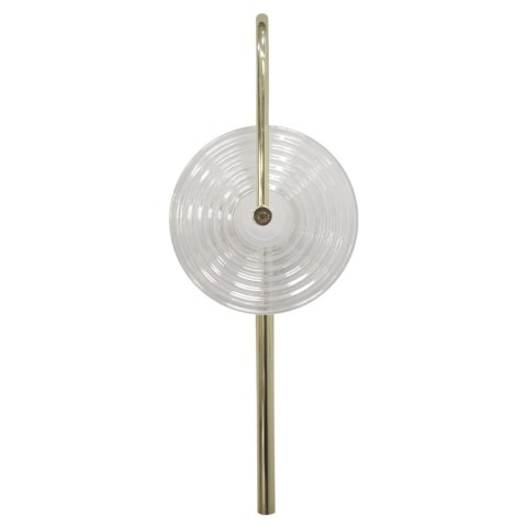 Kinkiet Plato transparentny LED CCT