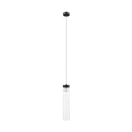 LAMPA WISZĄCA GEM P0389-01D-P7AC CZARNY MAT/MATT BLACK