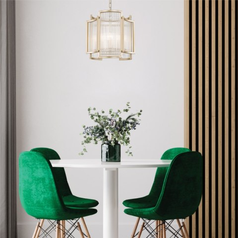 LAMPA WISZĄCA SERGIO ZŁOTA P0528-03A-V6AC