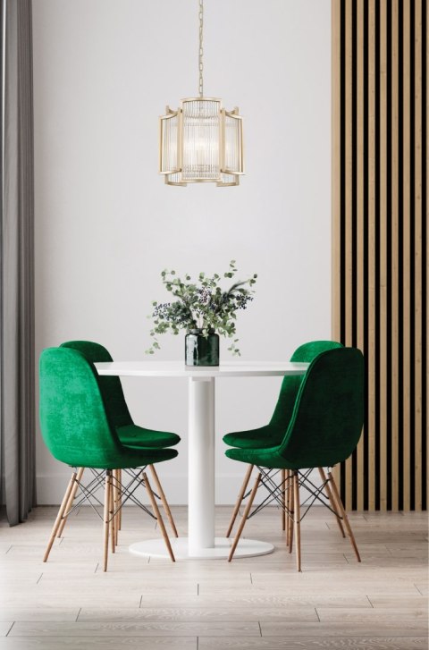 LAMPA WISZĄCA SERGIO ZŁOTA P0528-03A-V6AC