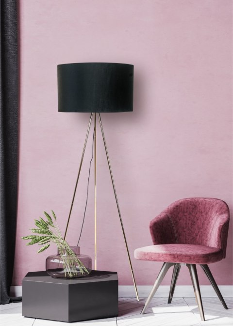 Lampa podłogowa INGA H06-GD-BK