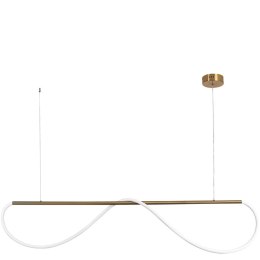 Lampa wisząca Meleca M złota LED CCT