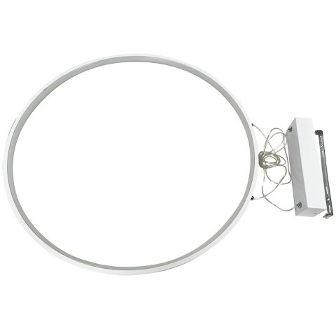 Lampa wisząca Mirror L biała IP44 LED CCT