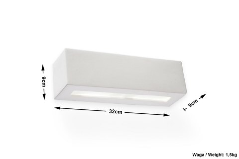 Kinkiet Ceramiczny VEGA