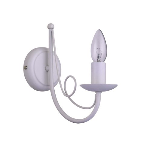 Kinkiet Perła biały 1xE14