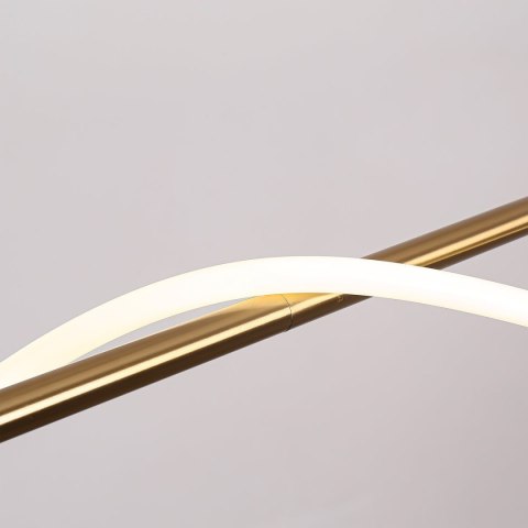 Lampa wisząca Meleca S złota LED CCT