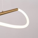Lampa wisząca Meleca S złota LED CCT