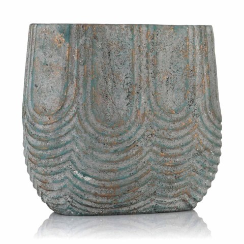 Doniczka, osłonka Vintage ceramiczna REXIN owal - L