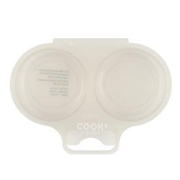 Pojemnik do gotowania jajek w mikrofalówce biały