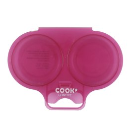 Pojemnik do gotowania jajek w mikrofalówce różowy