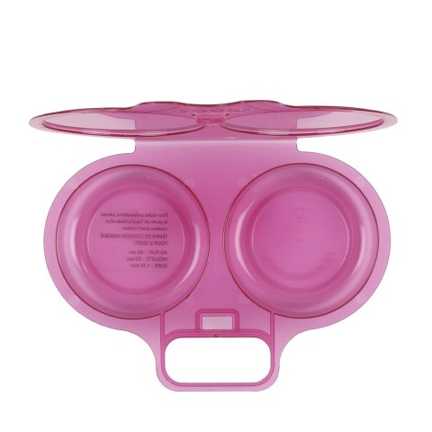 Pojemnik do gotowania jajek w mikrofalówce różowy