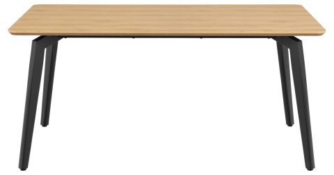Stół Cadiz 160x90cm naturalny/czarny
