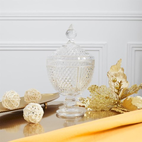 Szklana bomboniera Diamond 31cm