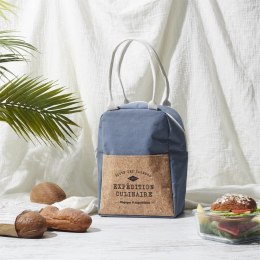 Torba na lunch Refreshing Cork 5l niebieska