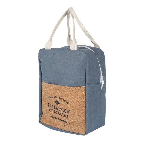 Torba na lunch Refreshing Cork 5l niebieska