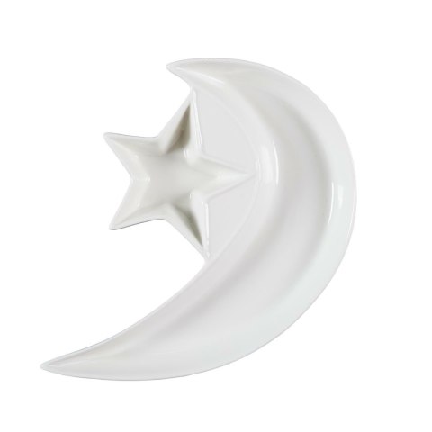 Zestaw 9 naczyń do serwowania Starry Night biały