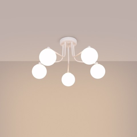 Żyrandol ASTRAL 5 biały