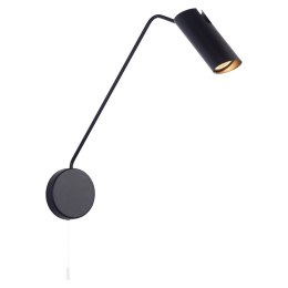 Kinkiet z wysięgnikiem Futuro czarny 1xGU10