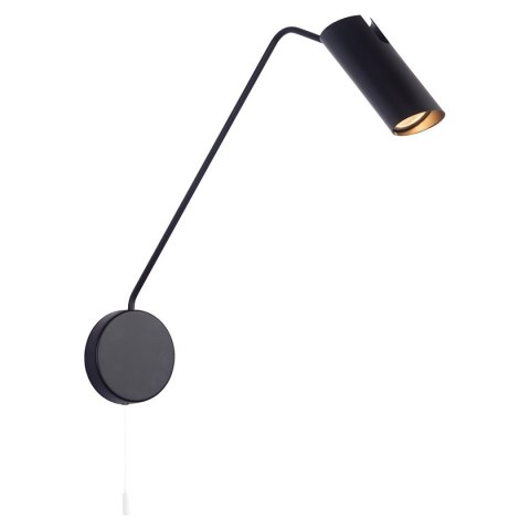 Kinkiet z wysięgnikiem Futuro czarny 1xGU10