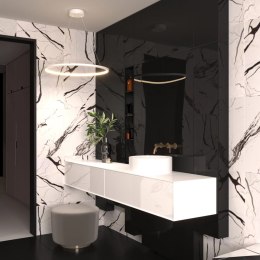 Lampa Wisząca Ringa LED biała PL0150-WH