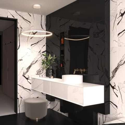 Lampa Wisząca Ringa LED biała PL0150-WH