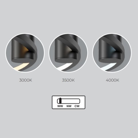 Plafon Ringa L 1xLED biały CL0112-L-BK