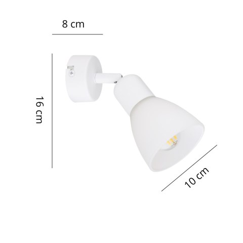 Spot Malta 1xE14 biała LP-877/1W WH