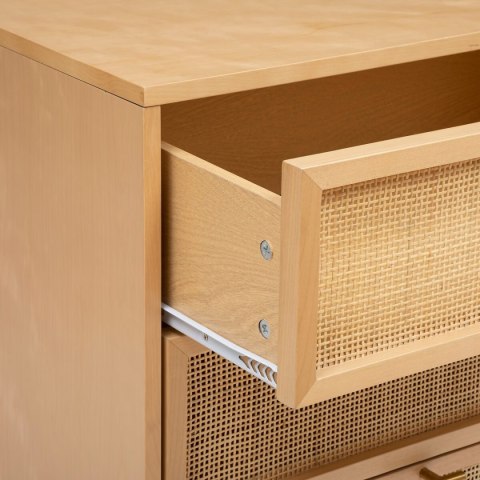 Szeroka komoda Rayo rattan