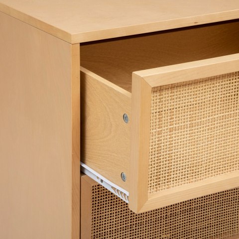 Wąska komoda Rayo rattan