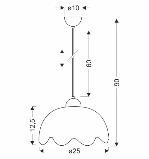 COLORI lampa wisząca pistacjowy metal 1x60W E27 biały klosz nowoczesna lampa sufitowa efektowny design do salonu kuchni