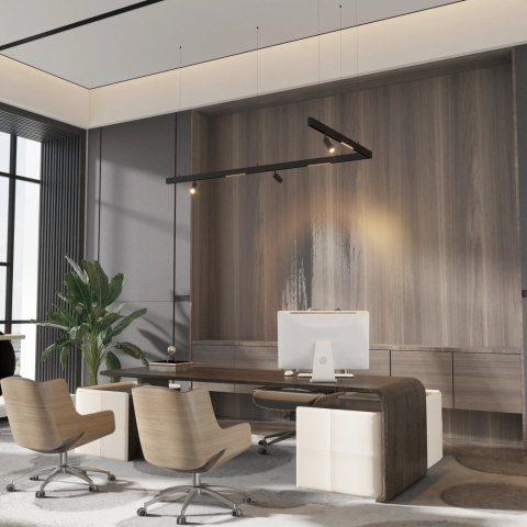 Lampa Liniowa Punktowa Slim Stip 18W czarna TLV-13-18