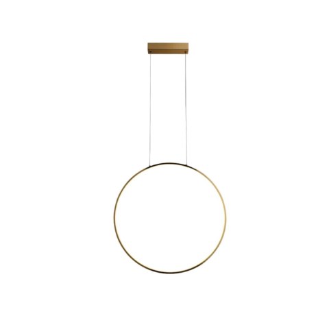 Lampa wisząca Mirror S złota IP44 LED CCT