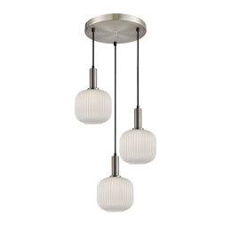 Lampa wisząca Penzi PND-31981-3S-SC-WH