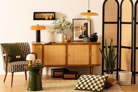 Stolik Jaya zielony metalowy