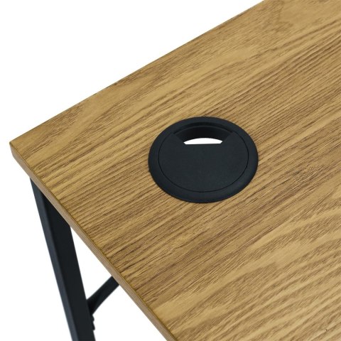 Biurko Link naturalne/czarne