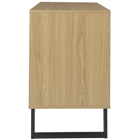 Komoda Calypso z 3 szufladami dąb/czarna