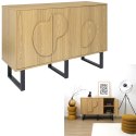 Komoda/ bufet Calypso dąb/czarna