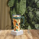 Kubek termiczny Mini Miami Floral zielony uchwyt