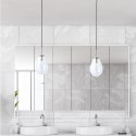 Lampa wisząca Fondi czarna 1xE14