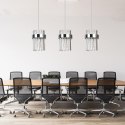 Lampa wisząca Vetro chrom 3xE14