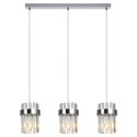Lampa wisząca Vetro chrom 3xE14