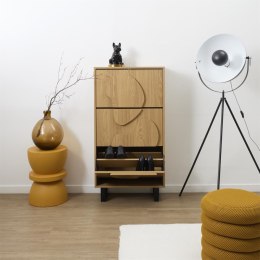 Szafka na buty Calypso dąb/czarna