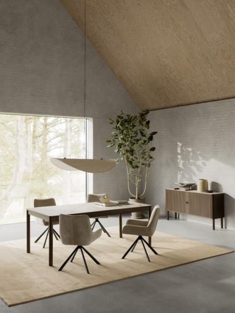 Krzesło Eddie obrotowe beżowe Juto 4